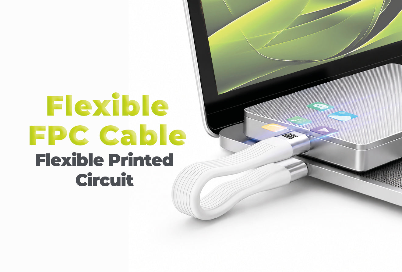 USB-C Keychain Cable, 240W, 40Gbps, 8K, CB17, White