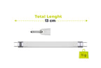 USB-C Keychain Cable, 240W, 40Gbps, 8K, CB17, White