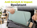 Woven Sleeve for MacBook Air/Neo 13", Pastel Green