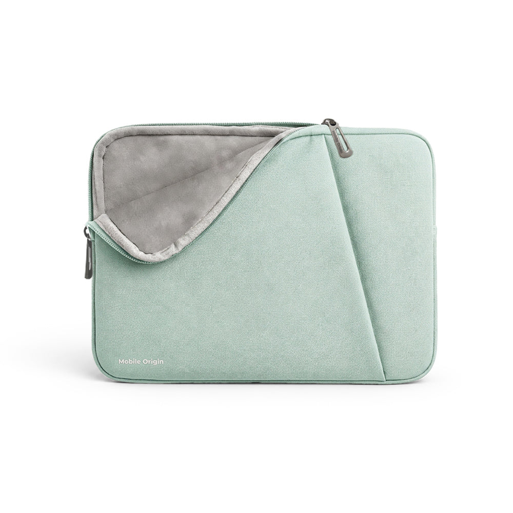 Woven Sleeve for MacBook Air/Neo 13", Pastel Green