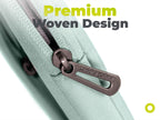Woven Sleeve for MacBook Air/Neo 13", Pastel Green
