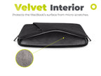 Woven Sleeve for MacBook Air 15", Black