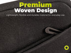 Woven Sleeve for MacBook Air 15", Black