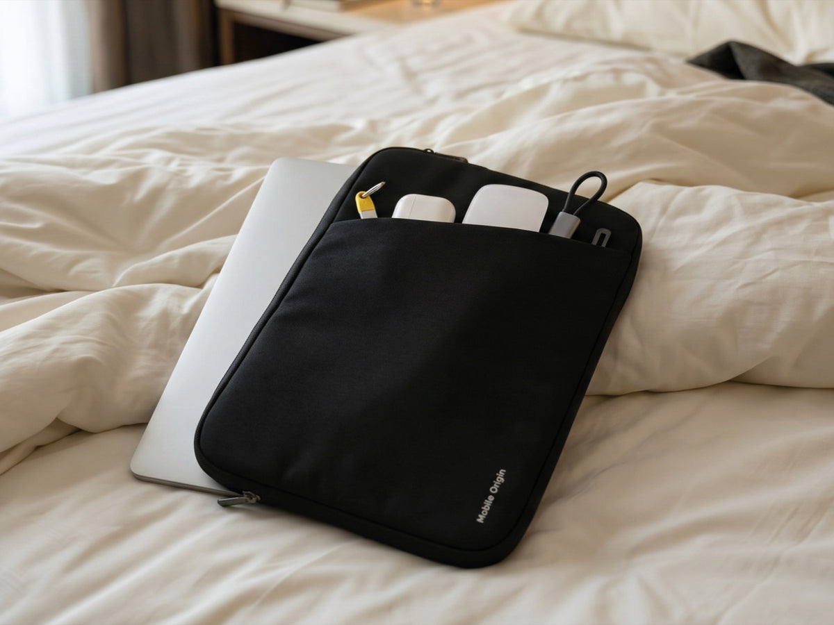 Woven Sleeve for MacBook Air 15", Black