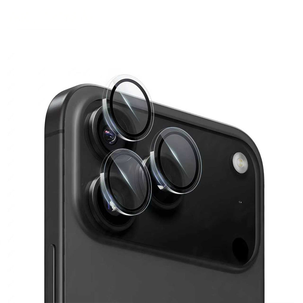 Safírové krytky čoček, pro iPhone 17 Pro / iPhone 17 Pro Max, Čirá
