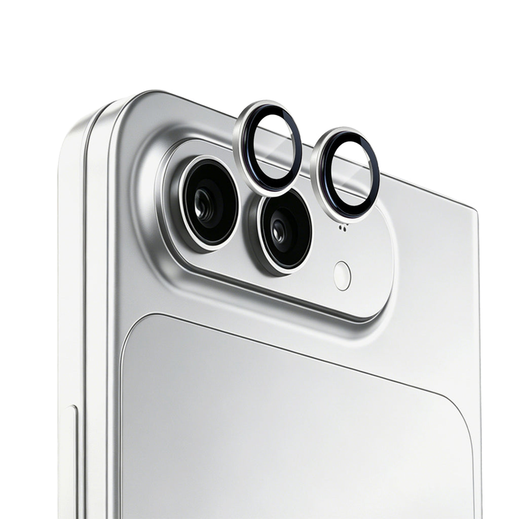 Sapphire Lens Guards, for iPhone Duo, Silver