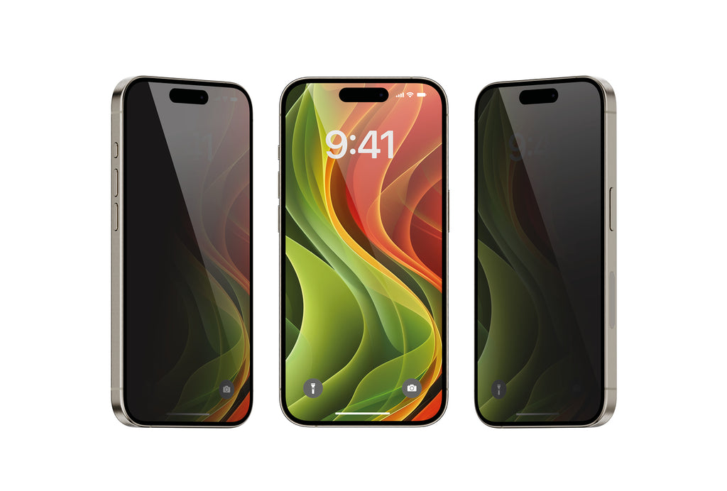 Ochranné sklo Privacy s jednoduchou inštaláciou, 2 ks, pre iPhone 15 Pro Max