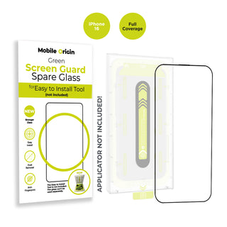 Replacement Screen Protector with Full Display Coverage, for iPhone 16