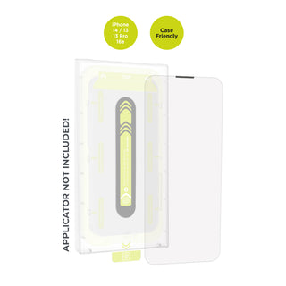 Replacement Screen Protector for iPhone 14 / iPhone 13 / iPhone 13 Pro / iPhone 16e / iPhone 17e – Clear