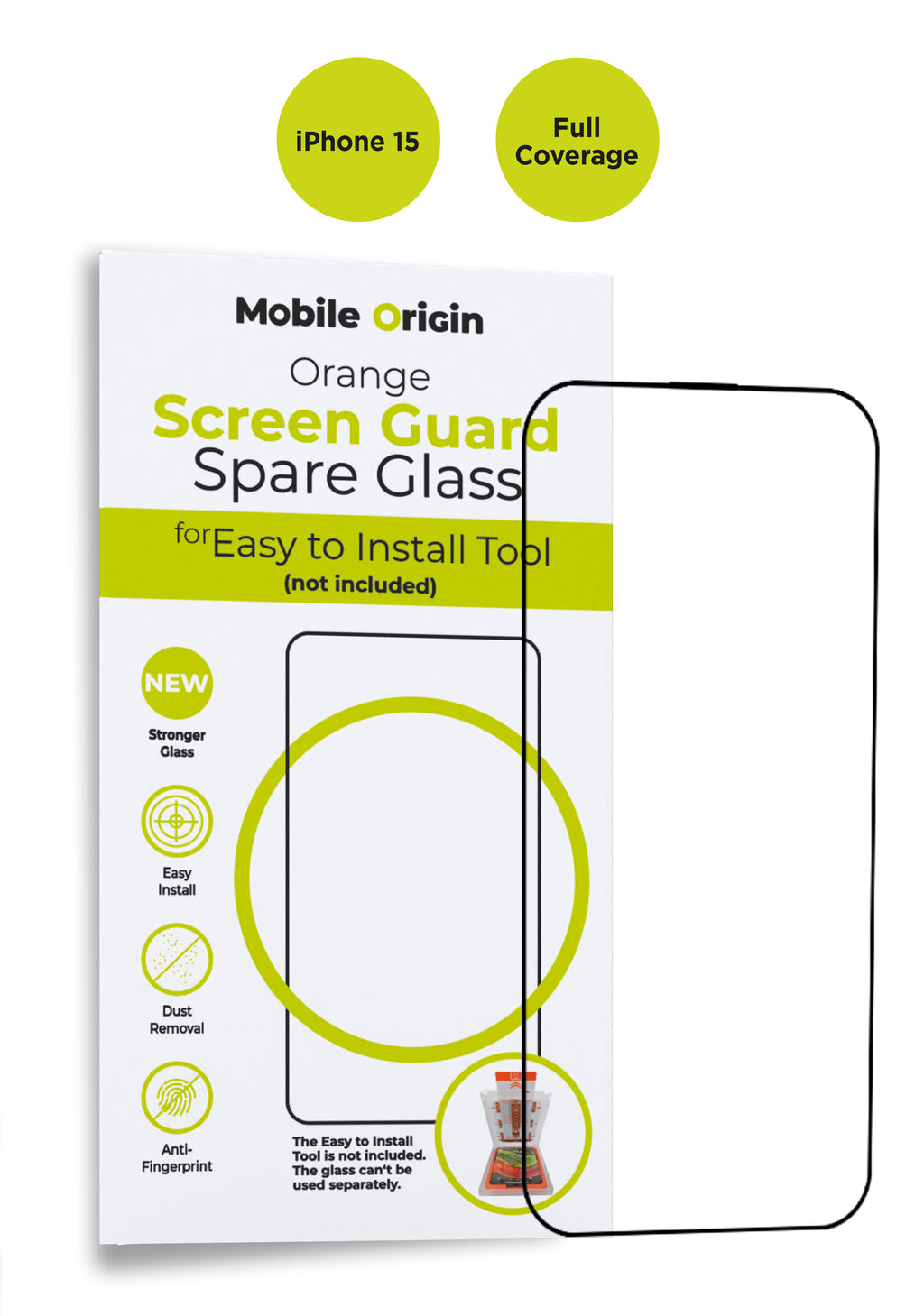 Replacement Screen Protector for iPhone 15