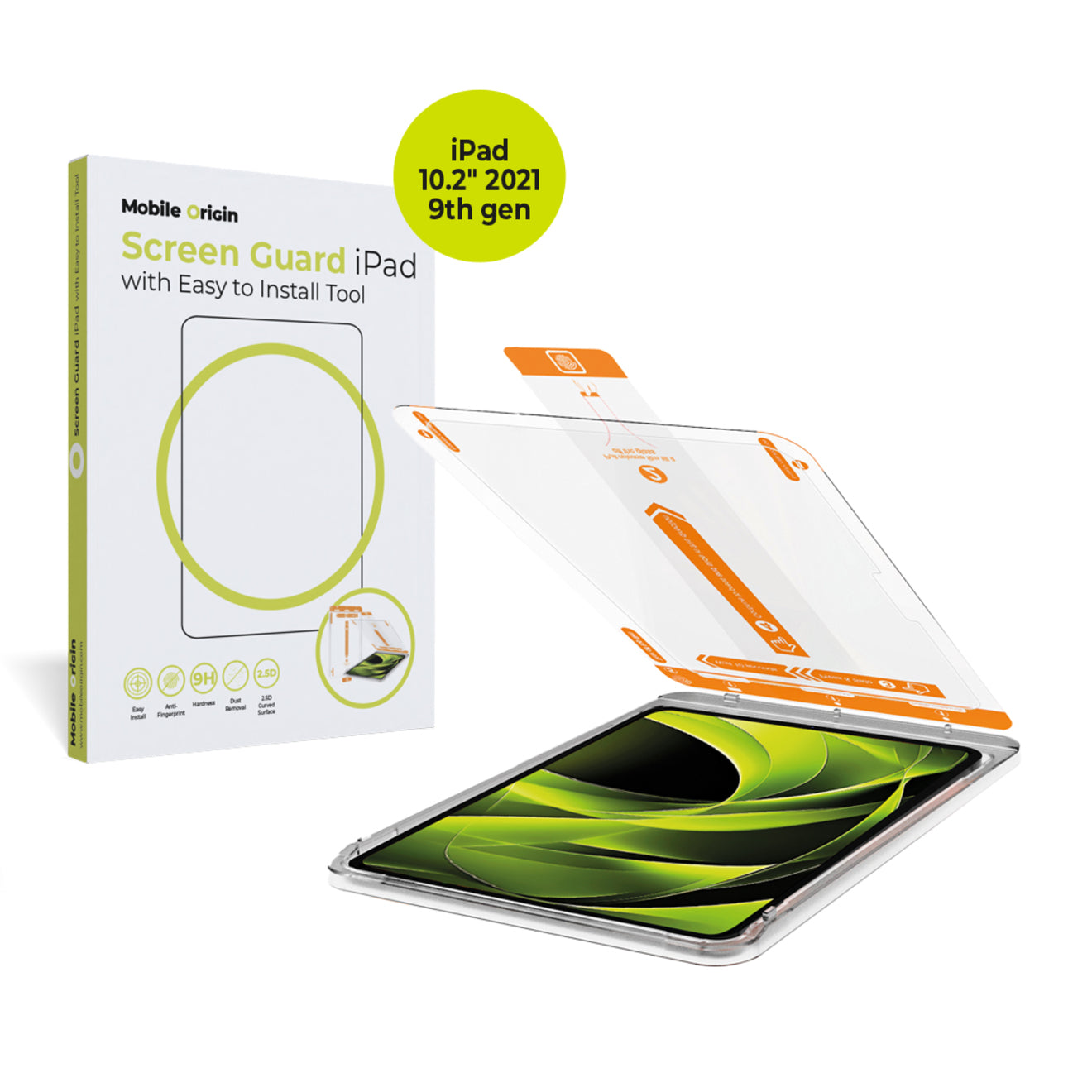 Screen Protector for iPad 10.2" 2021, 9th Gen