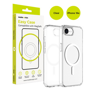 Pouzdro Easy Hybrid MagSafe, Čiré pro iPhone 17e / iPhone 16e