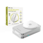 3in1 Qi2 25W Foldable Charging Stand PW35 Silver MagSafe Compatible