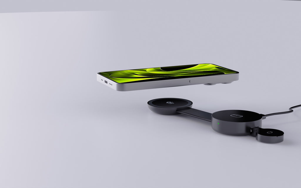 3in1 Qi2 25W Magnetic Foldable Charger PW34, Black