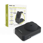 Foldable Charger with Light 3-in-1 PW28, Black