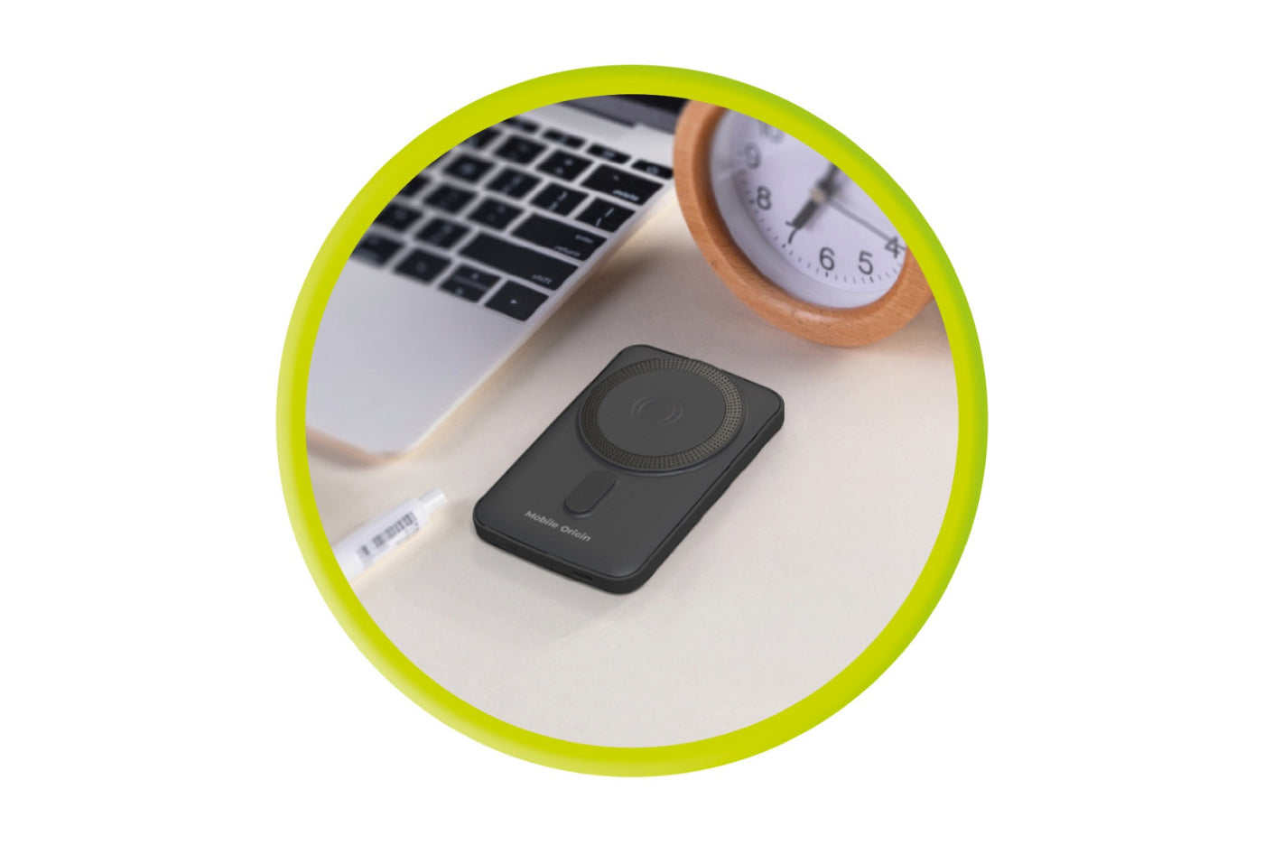 Bezdrátová magnetická powerbanka MagSafe PB10, 5000mAh, 20W, Černá