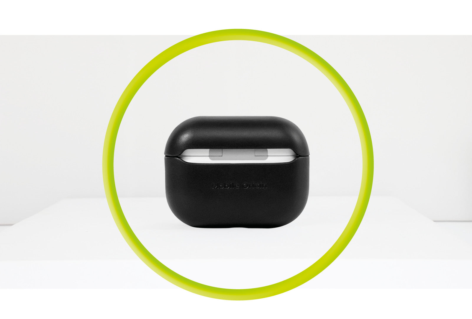 Kožené pouzdro pro AirPods Pro 2 – černé