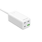 GaN 100W Compact MultiHub Charger PW18 3× USB-C + USB-A