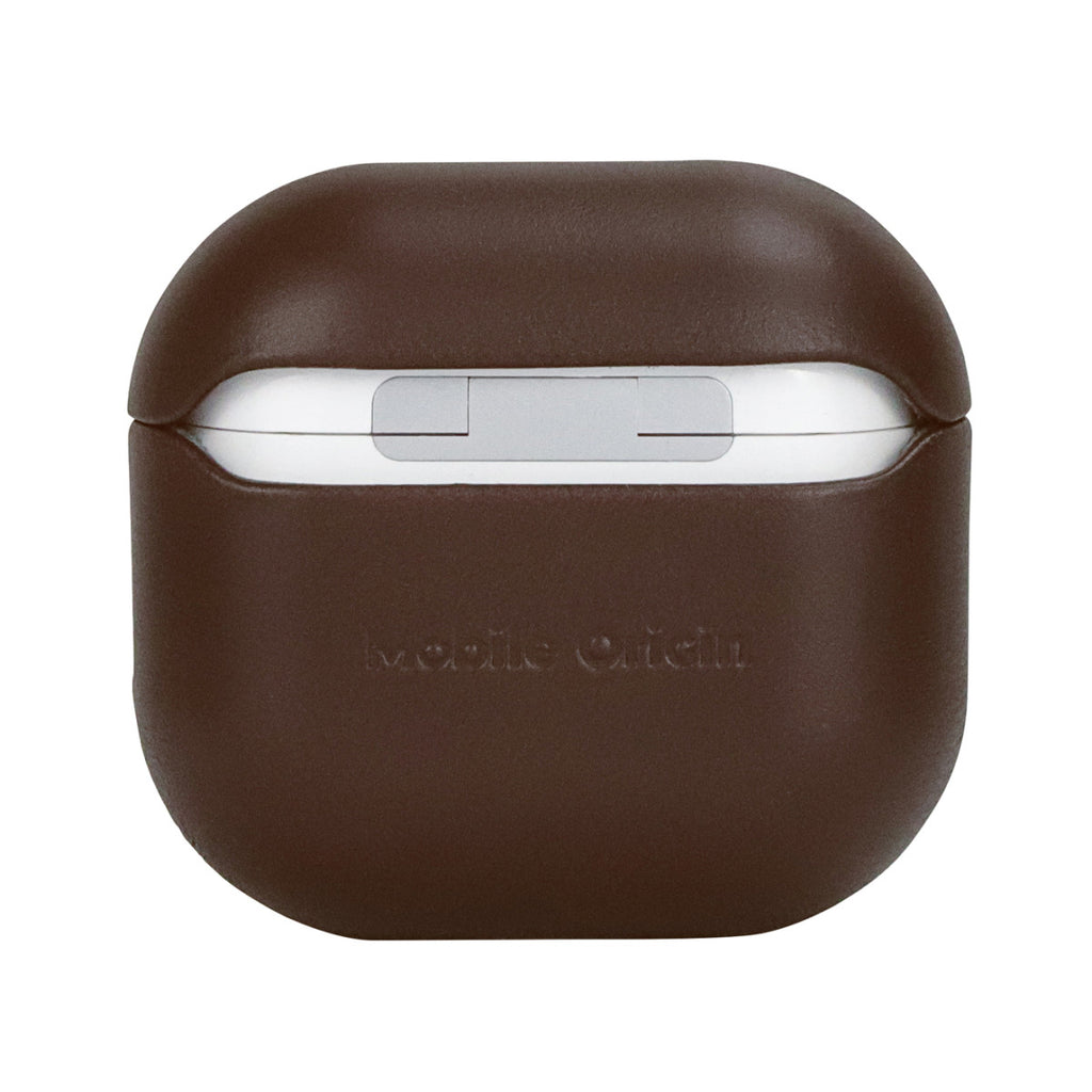 Kožené pouzdro pro AirPods 4, Hnědá