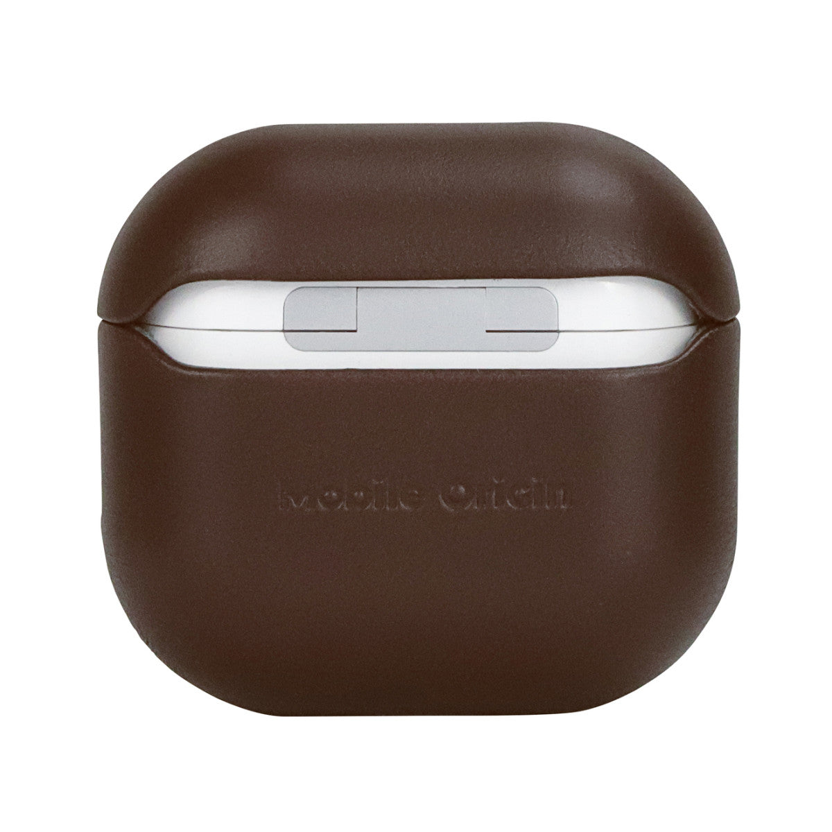 Kožené pouzdro pro AirPods 4, Hnědá
