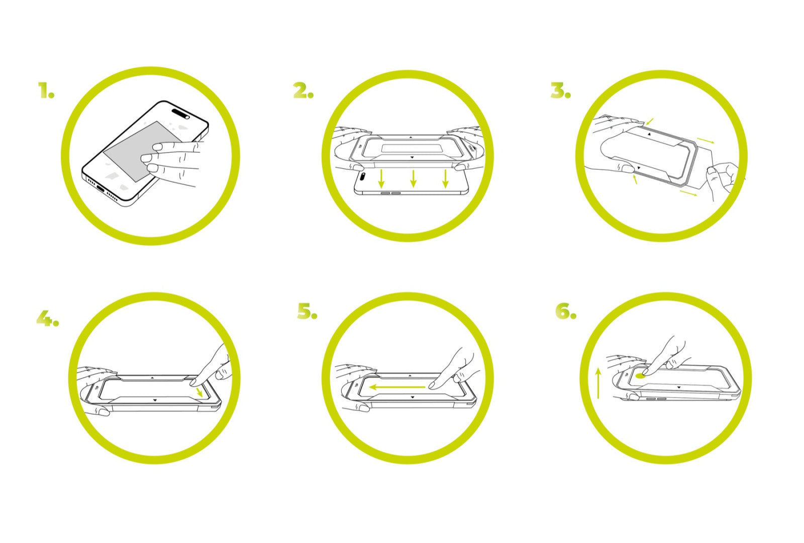 Ochranné sklo pro iPhone 16 – snadná instalace