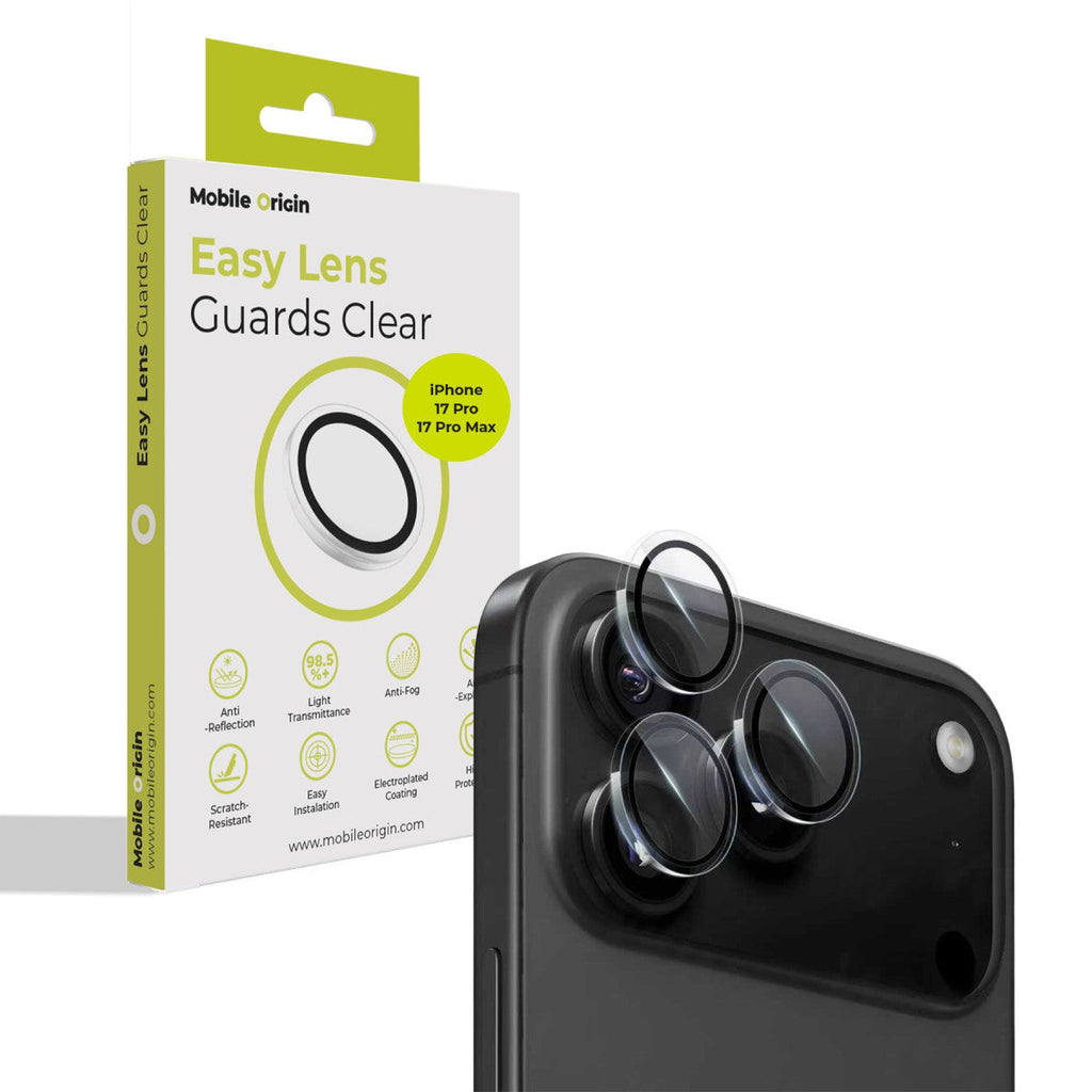 Easy Lens Guard Black iPhone 17 Pro / iPhone 17 Pro Max