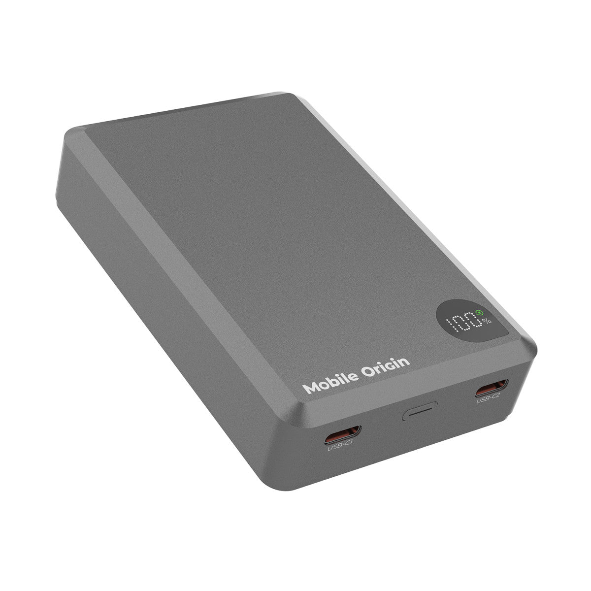 Wireless Magnetic Power Bank 3-in-1 MagSafe with Display PB14, 20000mAh, 30W, Gray