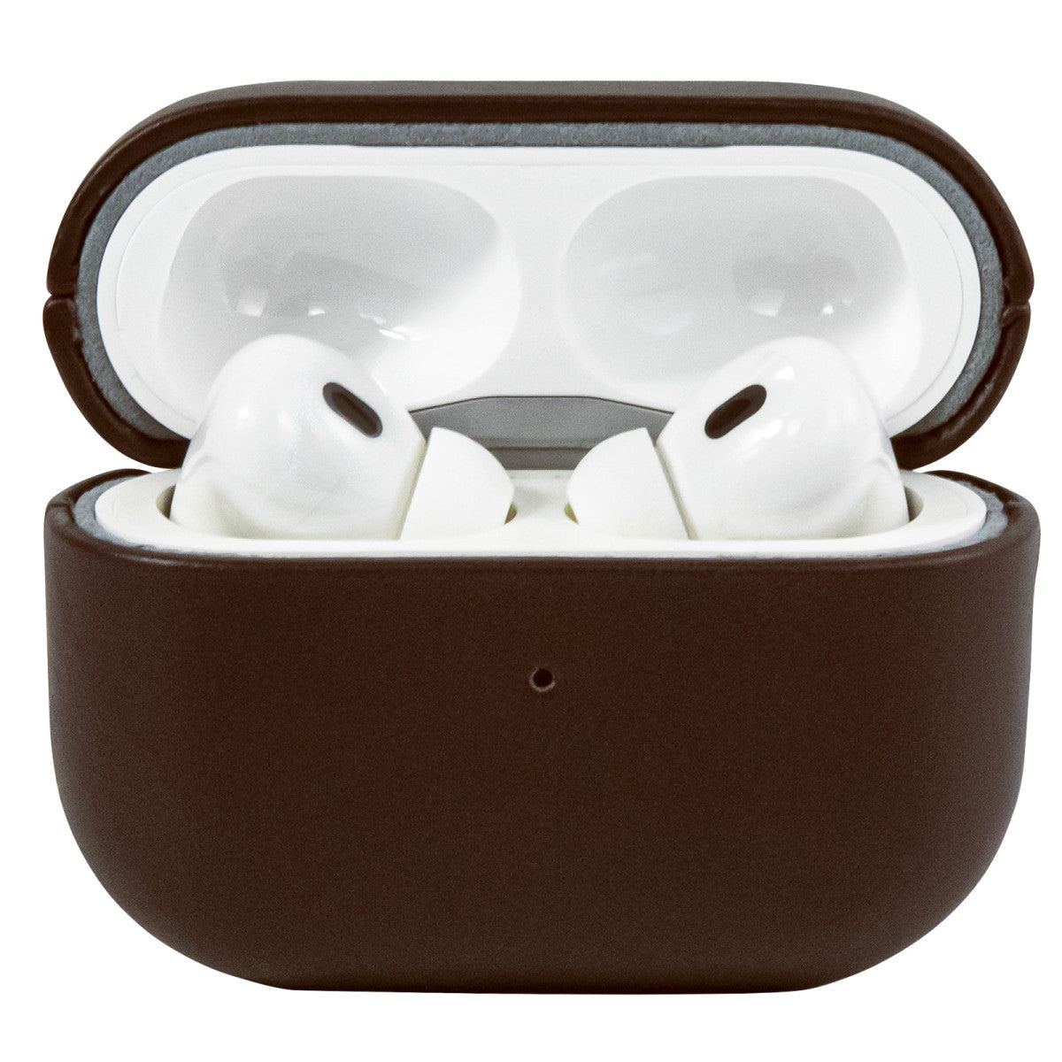 Kožené puzdro pre AirPods Pro 2, Hnedá
