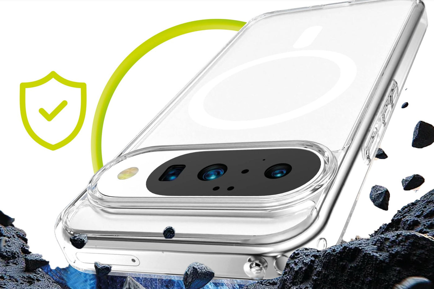 Pouzdro Easy Hybrid pro Google Pixel 10 Pro/Google Pixel 10, Čirá