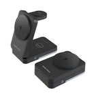 Foldable Charger with Light 3-in-1 PW28, Black