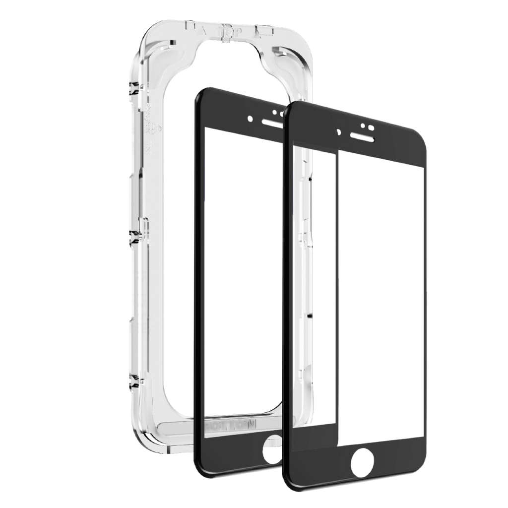 EasyGlass Screen Protector with Applicator, 2 pcs, for iPhone SE 2022 / iPhone 2020 / iPhone 8 / iPhone 7