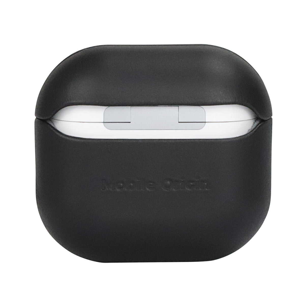 Kožené pouzdro pro AirPods 4, Černá