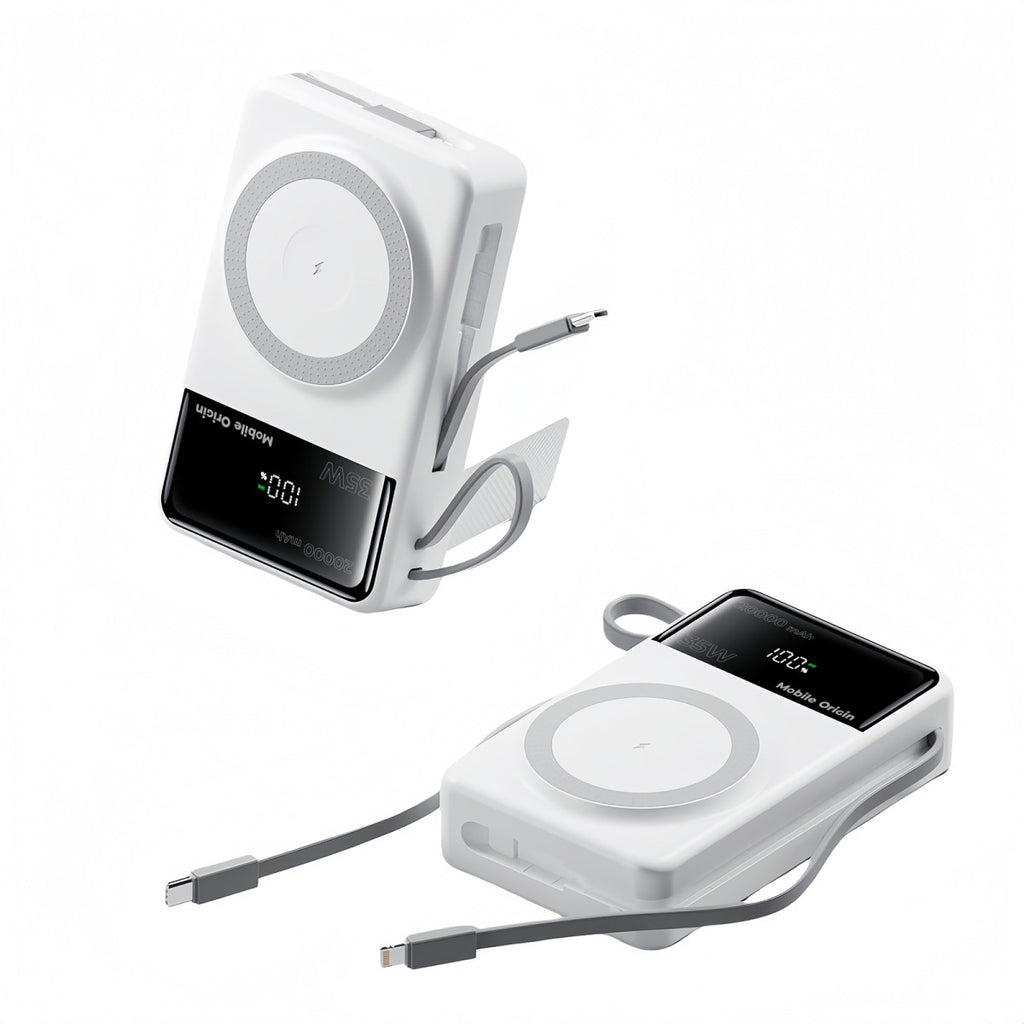 Powerbanka PB15 20000mAh 35W PD USB-C + Lightning kabel s MagSafe