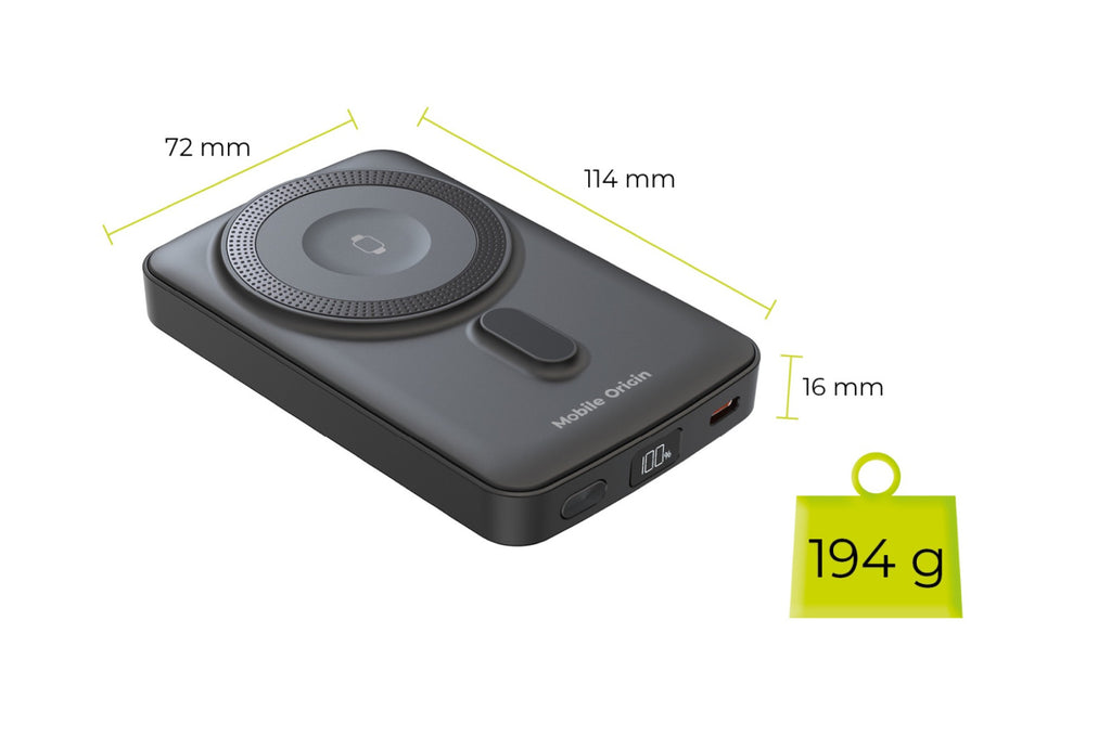 Bezdrátová magnetická PowerBanka 10000mAh PB9