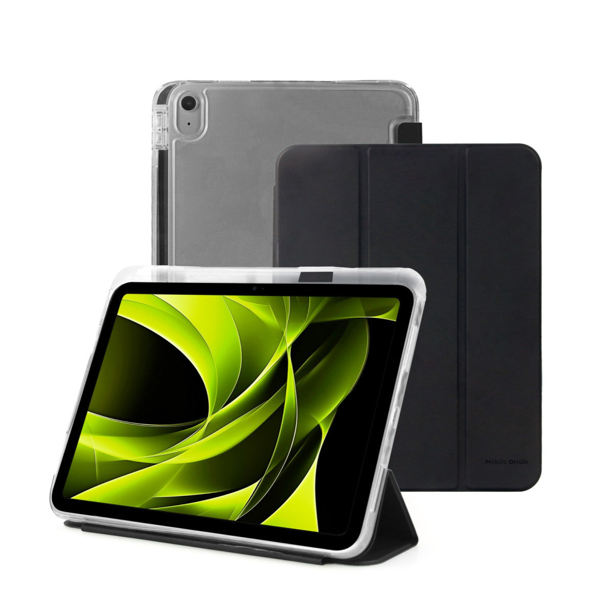 Easy Tablet Case Black/Transparent for iPad Air 13" M2 2024
