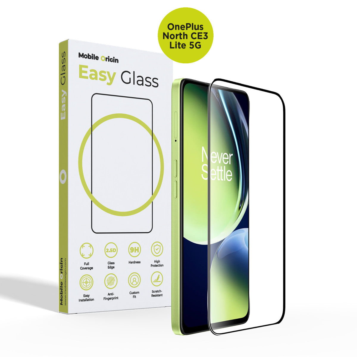 EasyGlass ochranné sklo, pro OnePlus Nord CE3 Lite 5G