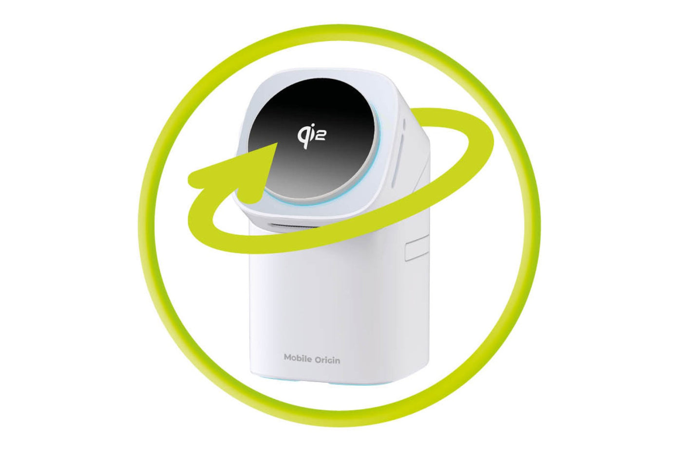 Bezdrátová automatická nabíjecí stanice 3v1 Qi2 MagSafe PW11, 20W, Bílá