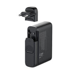Cestovní nabíječka GaN 140W PW12 EU/UK/US, 3x USB-C + 3x USB-A