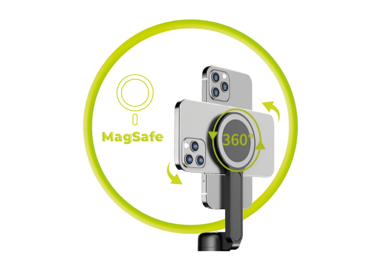 Magnetická Selfie Tyč Tripod S2