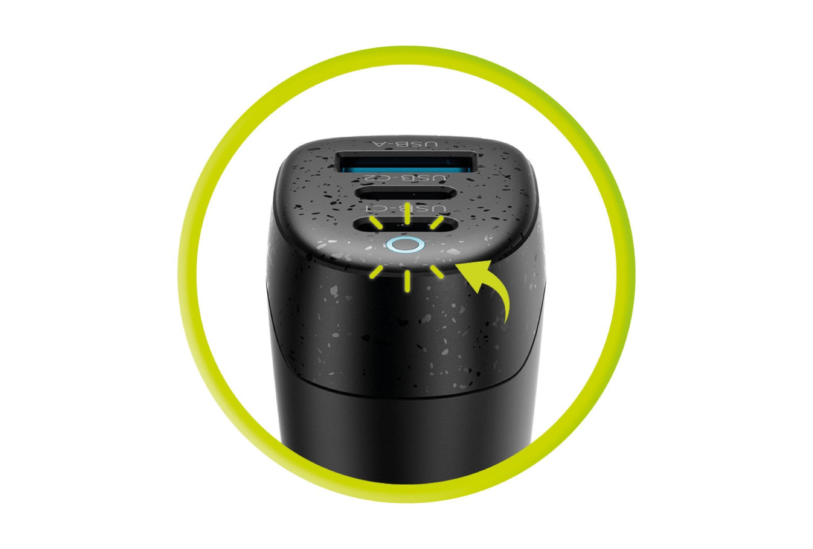 Autonabíječka 100W CA25 - 2x USB-C + USB-A