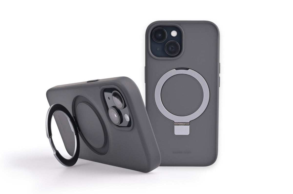 RingMag kryt pro iPhone 15, Černá
