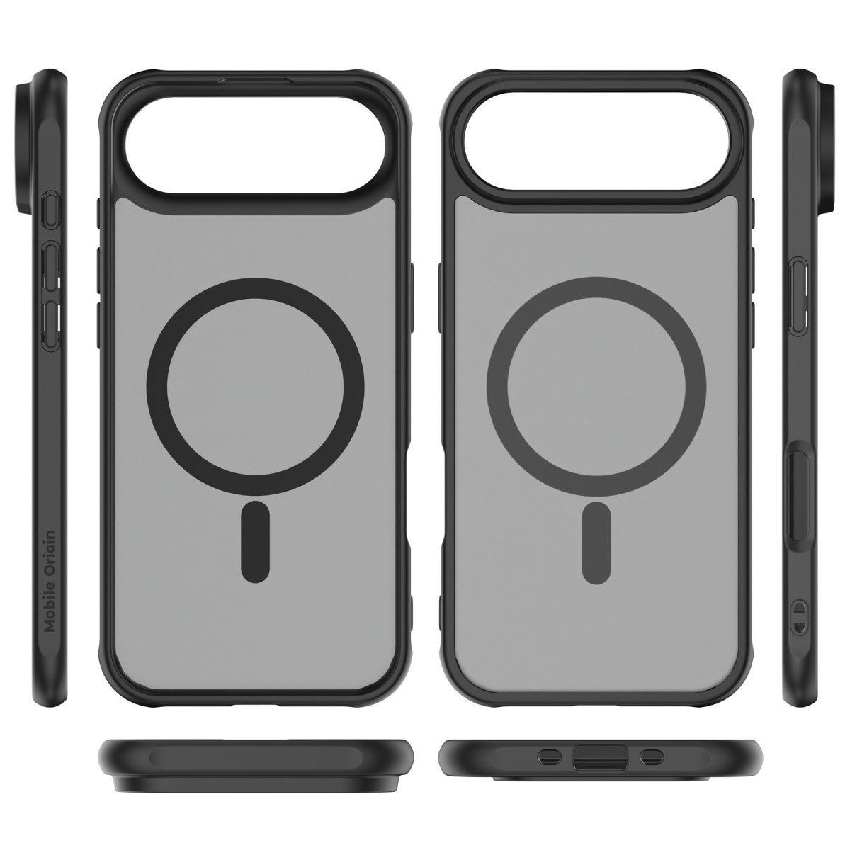Pouzdro Easy Hybrid MagSafe pro iPhone Air, Matná černá