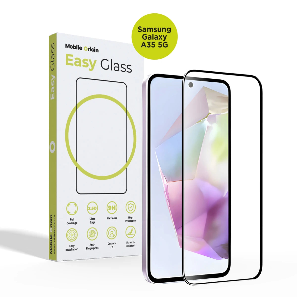 EasyGlass Screen Protector, for Samsung Galaxy A35 5G