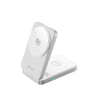 3in1 Qi2 25W Foldable Charging Stand PW35 Silver MagSafe Compatible