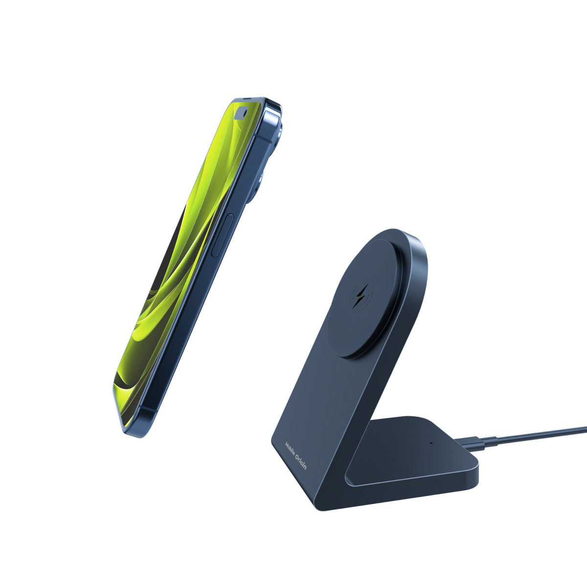 Wireless Charger Magnetic MagSafe PW15, 15W, Black