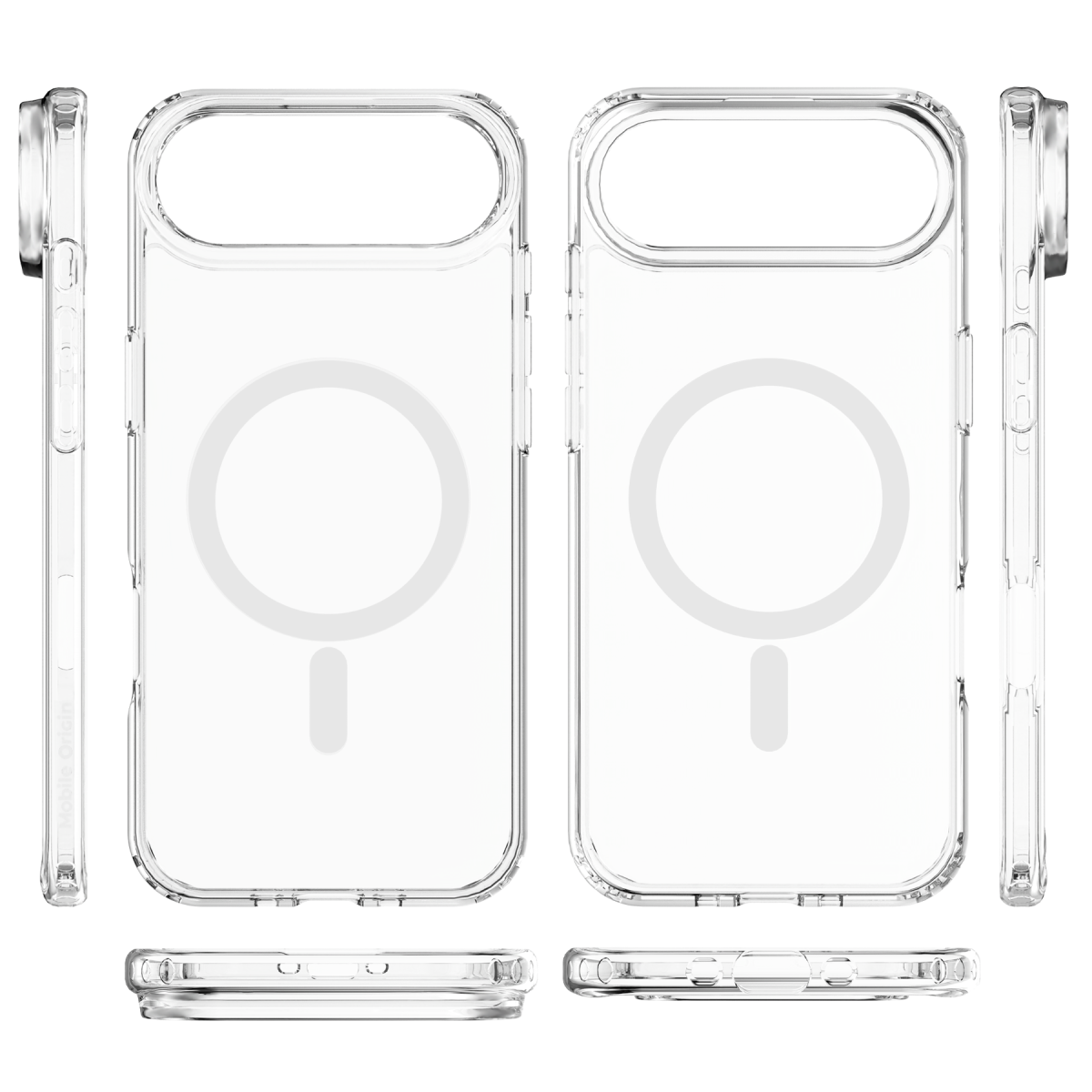 Pouzdro Easy Hybrid MagSafe pro iPhone Air, Čirá