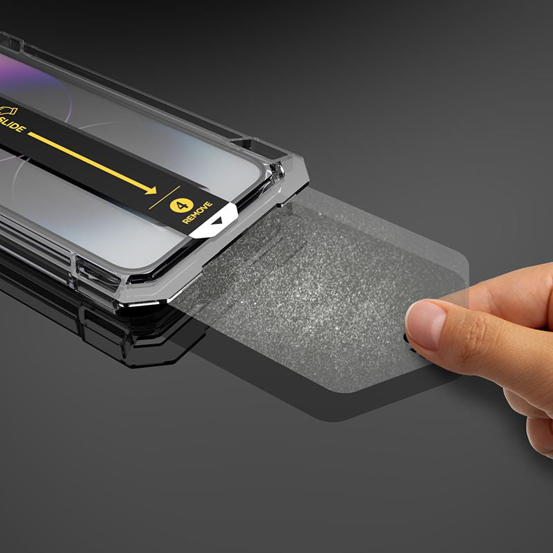 Ochranné sklo se snadnou instalací, pro iPhone 14 / iPhone 13 / iPhone 13 Pro / iPhone 16e / iPhone 17e